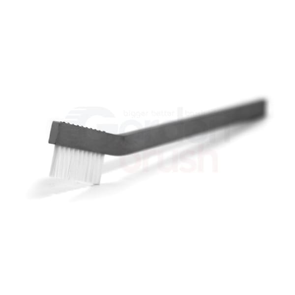 2x11 Row 0.010 Static Dissipative Nylon Bristle Al Handle Hand-Laced, PK12